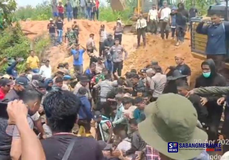 Bentrok Warga vs PT Arara Abadi Pecah di Minas, Dipicu Kebun Sawit Produktif Diklaim Dalam Areal Konsesi HTI