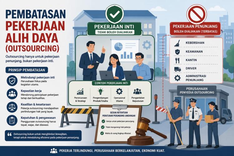 Catat! Cuma 6 Jenis Pekerjaan Ini yang Bisa Dijadikan Outsourcing, Kado Jelang Hari Buruh 2026