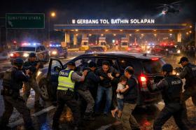 Drama Tol Permai! Aksi Kejar-kejaran 104 KM Berakhir Tragis Bagi Penculik Anak