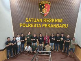 Tim Gabungan Tangkap Debt Collector Lakukan Kekerasan dan Pemerasan di Pekanbaru  
