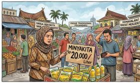 Harga Minyakita di Pekanbaru Tembus Rp20 Ribu