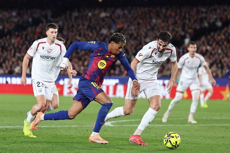 Drama El Sadar: Barcelona Selangkah Juara, Osasuna Incar Tiket Eropa