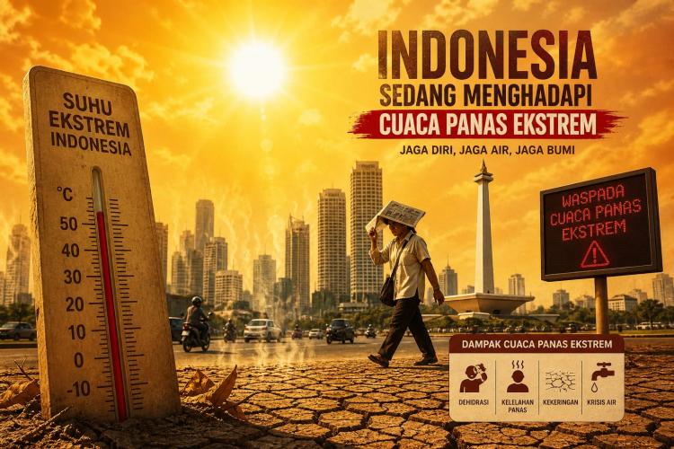 Fenomena Cuaca Panas di Indonesia: Penyebab dan Prediksi Puncak Kemarau 2026