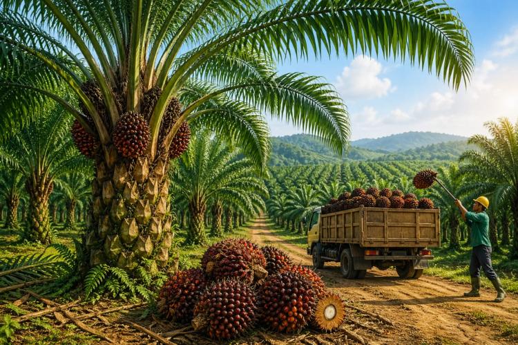 Harga TBS Kelapa Sawit Mitra Swadaya Riau Naik Tipis, Sentuh Rp3.880 per Kg