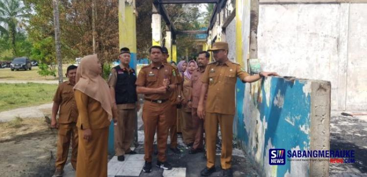 Pasca Kebakaran SDN 011 Basira, Disdik Rohil Bergerak Cepat: Kajian Konsultan Segera Dilakukan