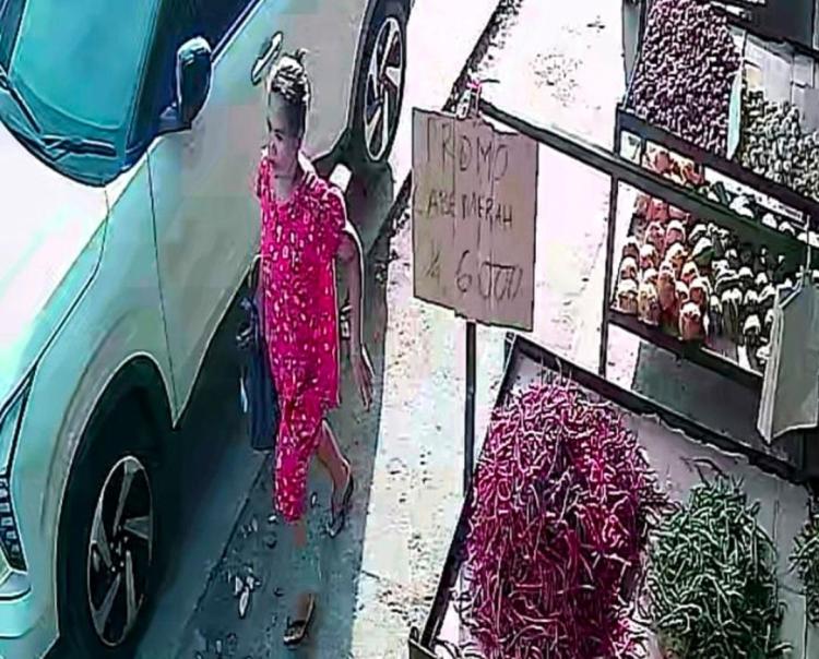 Pembantu Ini Bawa Kabur Tas Majikan di Medan, Ini Penampakan Wajahnya di CCTV