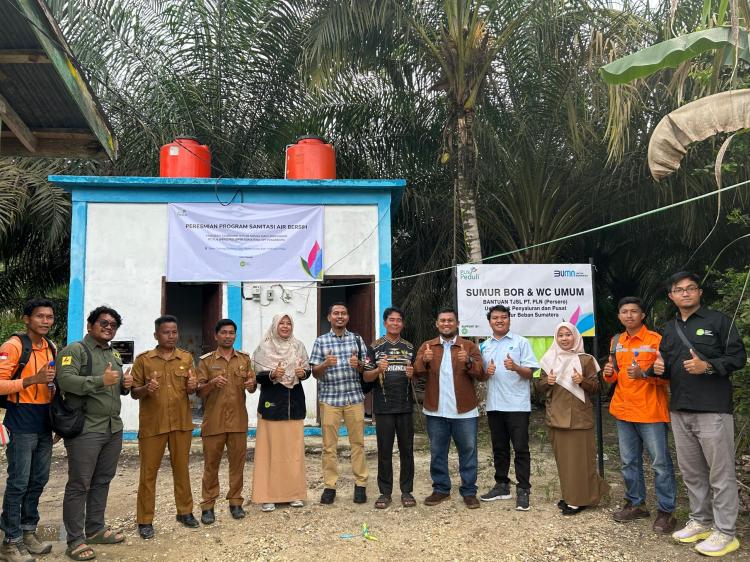 Hadirkan Air Bersih dan Bibit Produktif untuk Desa Talang Gedabu, Wujud Nyata PLN Menyalakan Harapan Masyarakat