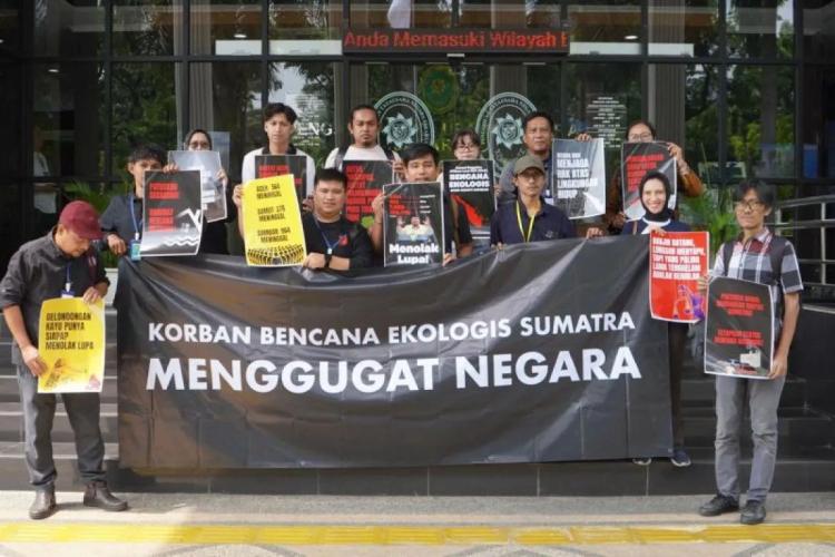 Negara Digugat! Korban Bencana Sumatera Ngamuk di PTUN Jakarta Tuntut Keadilan Rp33 Triliun