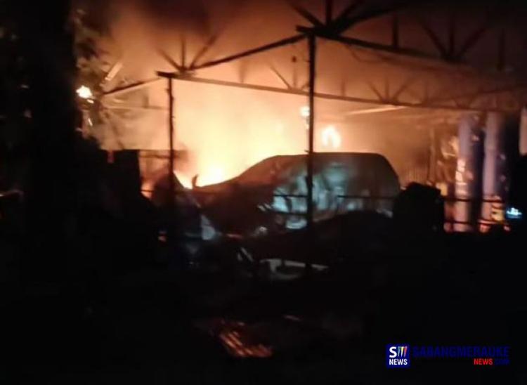 Desakan Basmi Narkoba di Panipahan Kembali Bergolak, Dilaporkan 1 Rumah di Rantau Kopar Dibakar Massa