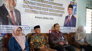 BBPOM Pekanbaru Sosialisasikan Keamanan Kosmetik di Desa Batu Langkah Kecil