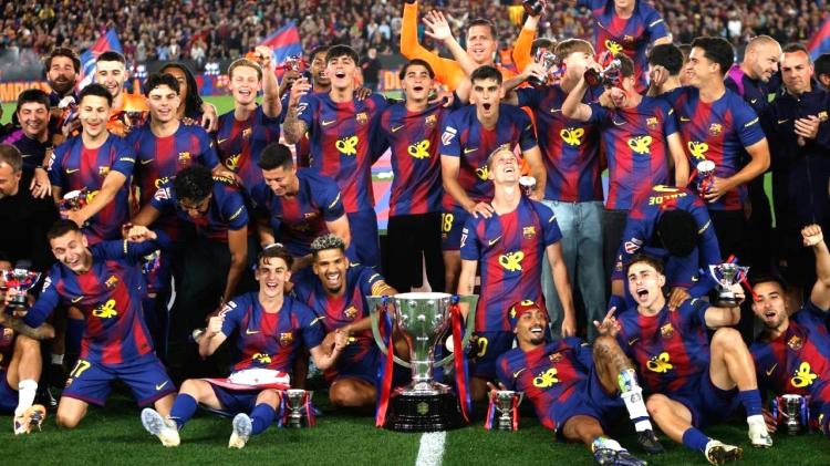 Real Madrid Berlutut di Camp Nou, Barcelona Juara La Liga 2025/2026!