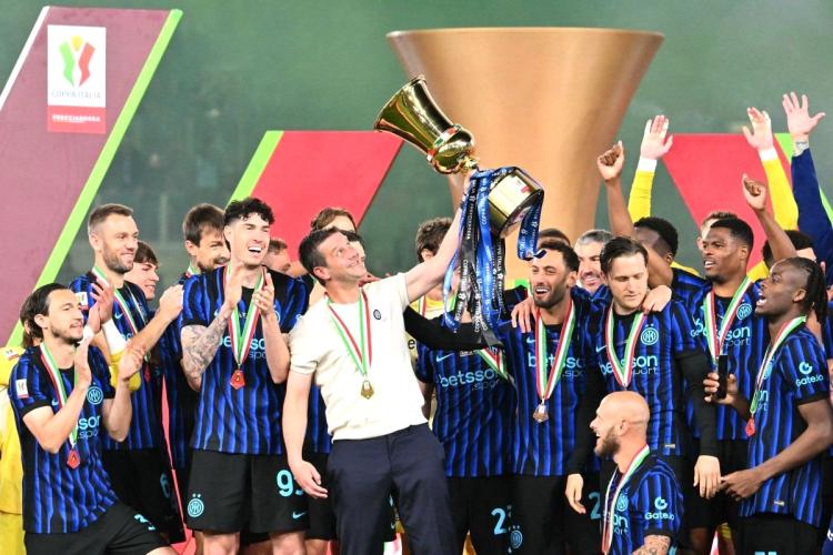 Inter Milan Menggila! Lazio Dibungkam, Nerazzurri Sapu Bersih Italia Musim Ini
