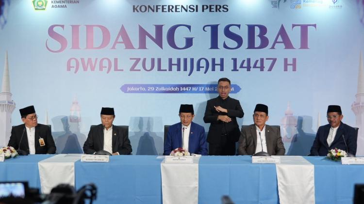  1 Zulhijah 1447 H Jatuh pada 18 Mei 2026, Iduladha 27 Mei 2026