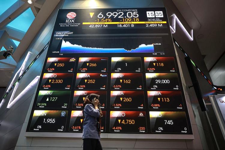 Investor Panik Massal, IHSG Terjun Bebas hingga 3 Persen Lebih di Awal Perdagangan
