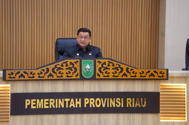 Pemprov Riau Evaluasi Progres Program Nasional