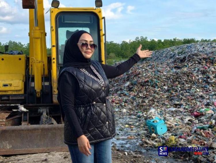 Iyeth Bustami Kaget Lihat Sampah Menggunung di TPS Open Dumping Gogok Kepulauan Meranti