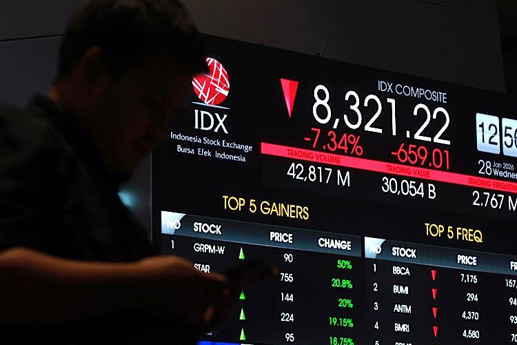Saham Konglomerat Berguguran, IHSG Sentuh Level Paling Berdarah Sejak April 2025