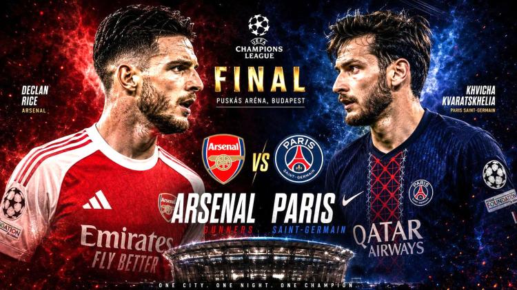Duel Gila di Budapest! PSG dan Arsenal Sama-sama Datang sebagai Juara Liga
