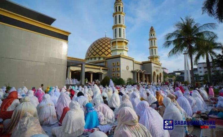 Masjid Raya Pekanbaru Senapelan Tetapkan Salat Iduladha Digelar 27 Mei, Ini Persiapannya