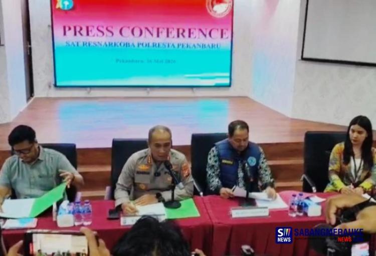 Isu Panas Anak Kepala Daerah di Riau dan Selebgram Ikut Terjaring, Tim Gabungan Amankan 13 Orang Positif Narkotika