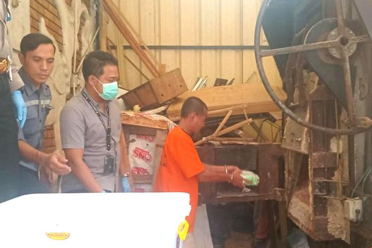 Teh China Ini Ternyata Isi Sabu, Bareskrim Bakar 19,4 Kg Narkoba dari Riau