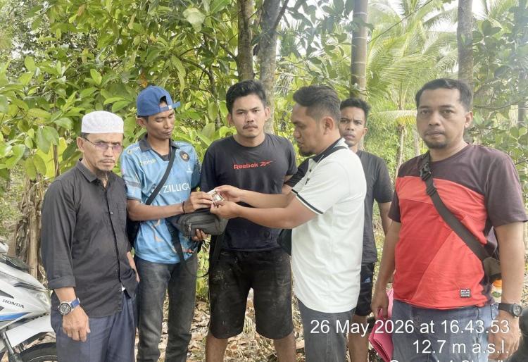 Pengedar Sabu di Rangsang Barat Dibekuk, Polisi Amankan Timbangan dan Paket Narkoba