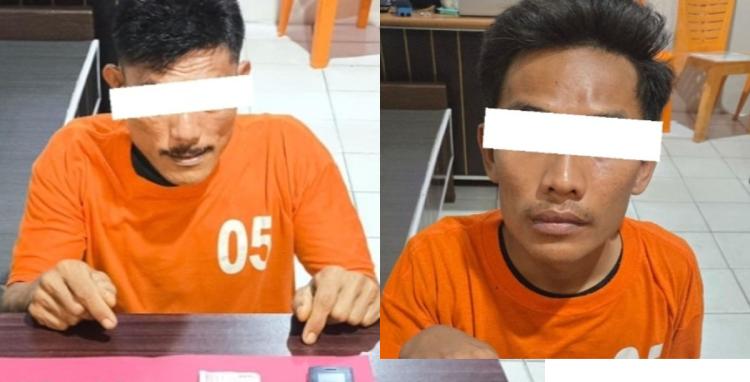 Dua Pengedar Sabu Diciduk di Bukit Batu, Polisi Bergerak Diam-Diam Tengah Malam