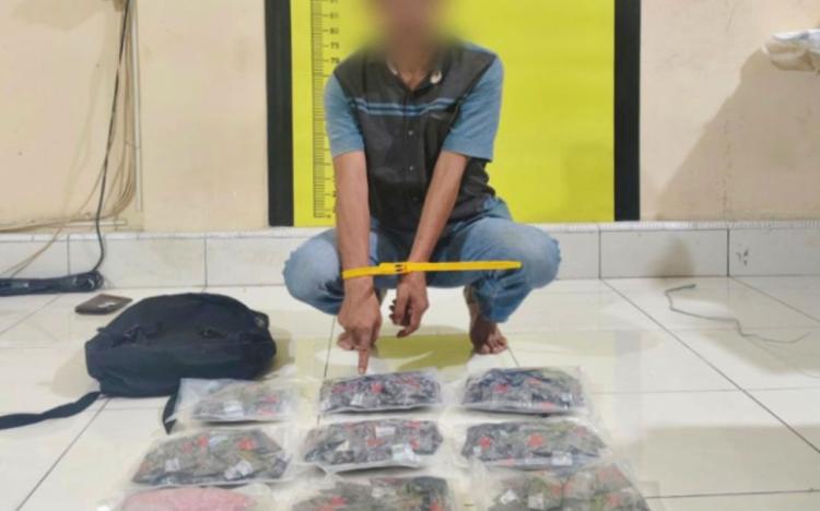 Kurir Ekstasi TikTok Ditangkap di Pelalawan, Jejak Bos Aceh Langsung Terbongkar!