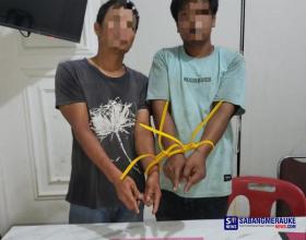 Digerebek di Bangunan Kosong, Dua Pria di Bagan Batu Kepergok Nyabu Sore Hari
