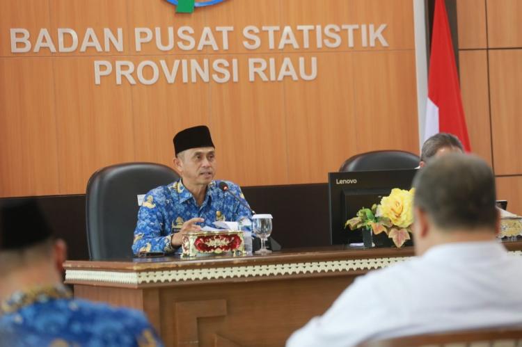 Diskominfotik Riau Jadikan Data Statistik BPS Rujukan Utama Perencanaan Pembangunan