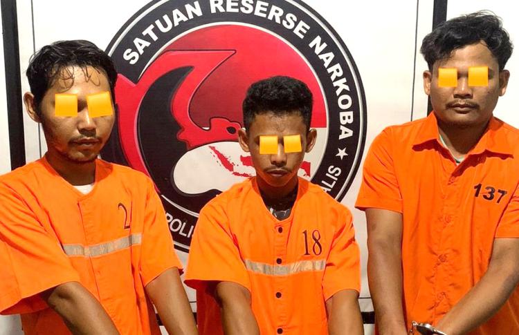 Keenakan Pesta Daun Setan, Tiga Pemuda Ini Gemetaran dan Pasrah Dikepung Polisi