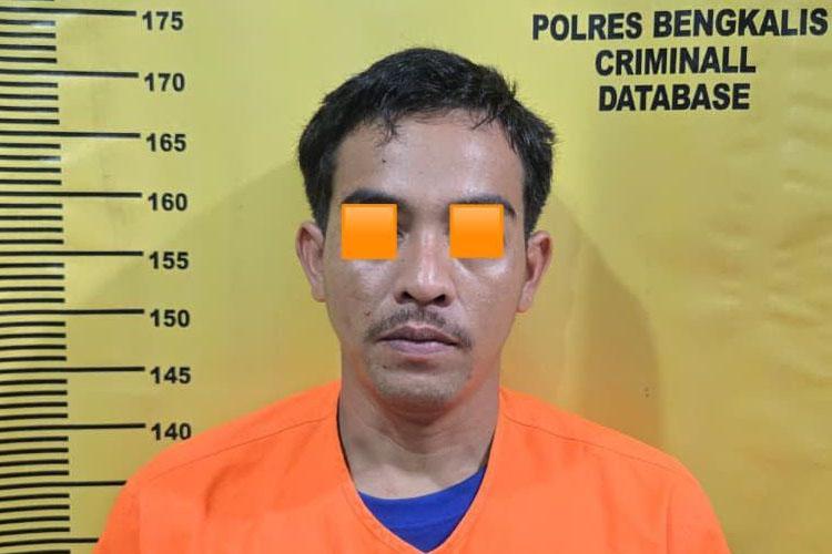 Tak Disangka! Satpam di Dinas Perpustakaan Bengkalis Ini Berakhir di Tangan Polisi Gara-Gara Sabu