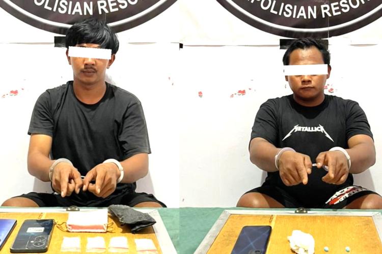 Berawal dari Bisik-Bisik Warga, Dua Pengedar Narkoba di Bathin Solapan Dibekuk Polisi