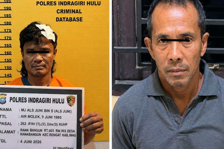 Polres Inhu Tangkap Dua dari Enam Tersangka Penyerangan Berdarah di PT SBP
