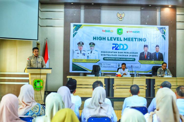 Kejar PAD dan Cegah Kebocoran, Pemkab Kepulauan Meranti dan BRK Syariah Perkuat Digitalisasi Transaksi Daerah