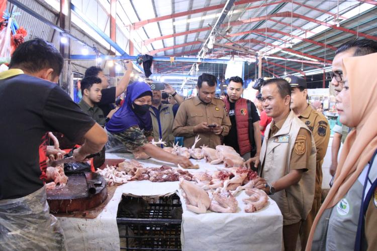 Pantau Ketersediaan Pangan, Pemko Pekanbaru Dapati Sejumlah Harga Komoditi Turun
