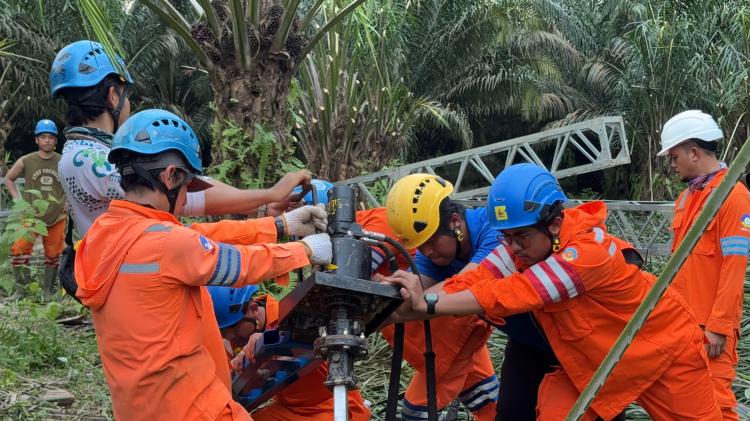 Tower Emergency 275 kV Galang–Simangkuk Berhasil Energize, Masyarakat Kembali Nikmati Listrik Andal PLN