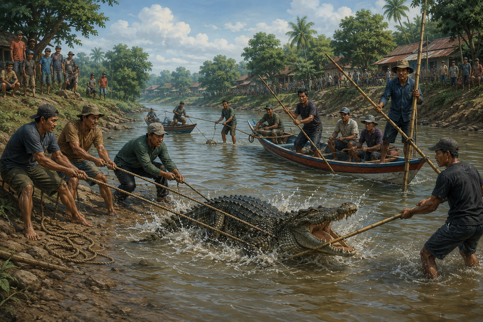 Kronologi Tragis Santi, IRT di Siak yang Diseret Predator Sungai Saat Senja