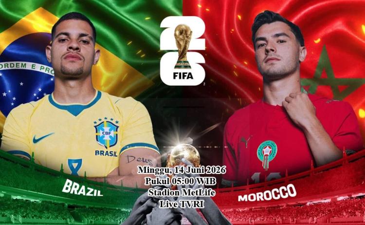 Tanpa Neymar! Brasil Bawa Lima Bintang, Maroko Datang Tanpa Takut di New Jersey