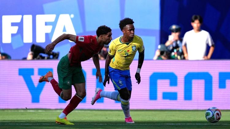 Brasil Ditahan Maroko 1-1, Gol Vinicius Junior Selamatkan Selecao