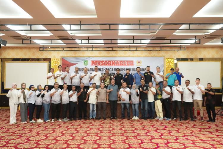 Musorkablub KONI Meranti 2026 Tetapkan Hidayat Abdurrahman Pimpin KONI Periode 2026-2030