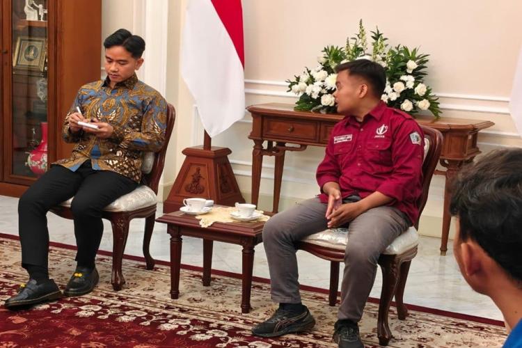 Gibran Terima Perwakilan Mahasiswa, Aspirasi dan Kritik Disampaikan Langsung