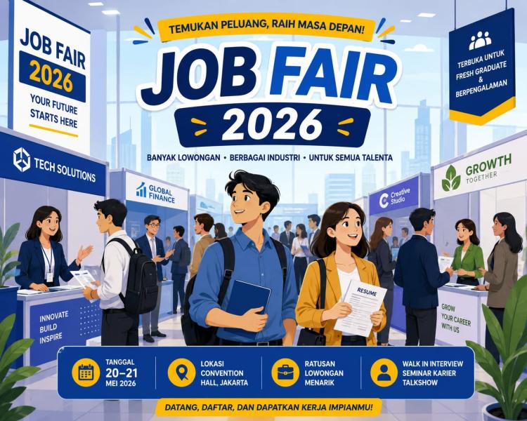 Pekanbaru Job Fair 2026 Resmi Dibuka! Ribuan Pencari Kerja Serbu Mal SKA, Wako Agung Targetkan 100 Persen Terserap
