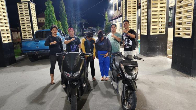 Curanmor di Parkiran RSUD Bengkalis Terungkap, Sepasang Kekasih Ditangkap Kurang dari 24 Jam