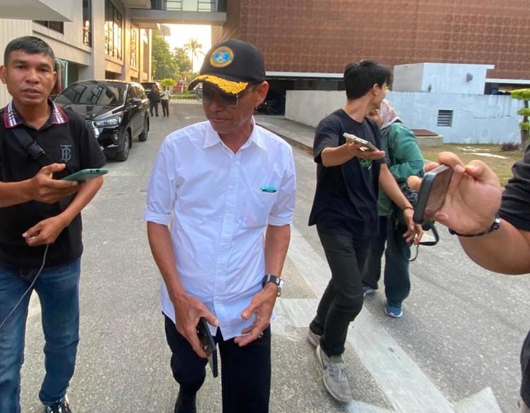 Heboh! Afrizal Sintong Jalani Pemeriksaan di Polda Riau, Kasus Dugaan Korupsi Infrastruktur Mulai Terkuak