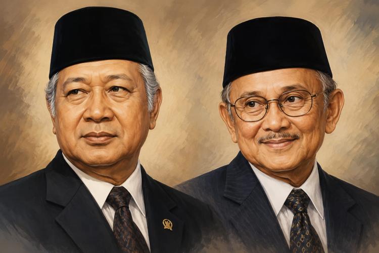 Bikin Kaget! Dari Orang Kepercayaan Jadi Lawan Politik, Kisah Retaknya Soeharto–Habibie Terungkap