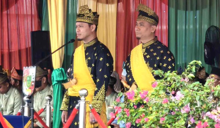 Rayakan HUT 242 Kota Pekanbaru, Agung Nugroho Paksa Pasukan ASN Lari Kencang!