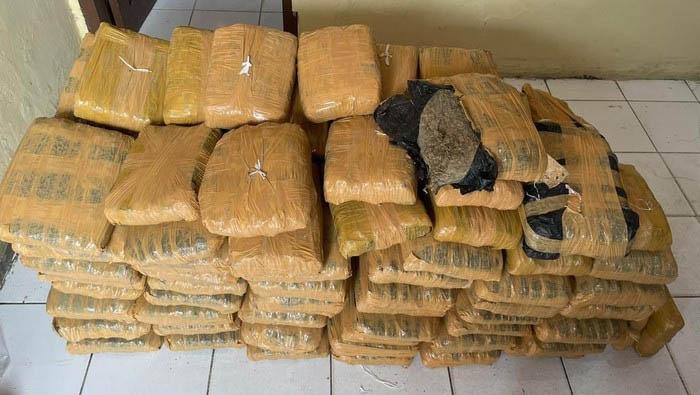 Apes Kuadrat! Niat Selundupkan Ganja Ratusan Kilo, Dua Kurir Ini Malah Nyungsep Menabrak Truk