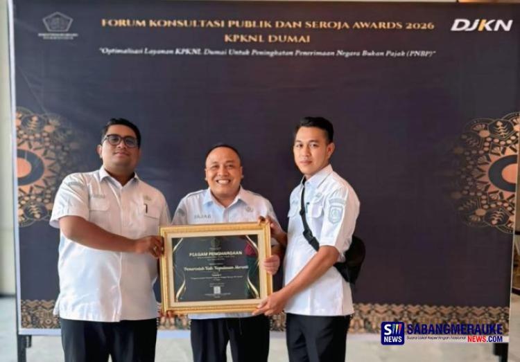 Kinerja Pengelolaan Aset Diapresiasi, Pemkab Kepulauan Meranti Sabet Penghargaan Seroja Awards 2026 dari KPKNL Dumai