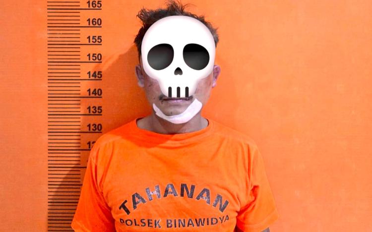 Motor Sudah Keluar Garasi, Maling Ini Malah Tumbang Dikejar Warga Binawidya